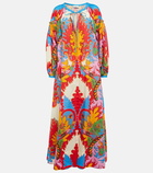 Etro - Printed cotton and silk kaftan