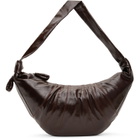 LEMAIRE Brown Large Croissant Bag