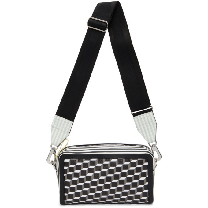 Pierre Hardy Black and White Maxi Cube Box Bag Pierre Hardy