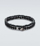 Sydney Evan 14kt white gold set of 2 bracelets with diamonds and gemstones