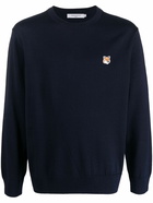 MAISON KITSUNE' - Fox Head Logo Wool Jumper