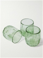 GENERAL ADMISSION - Cactus Set of Four Glass Cups