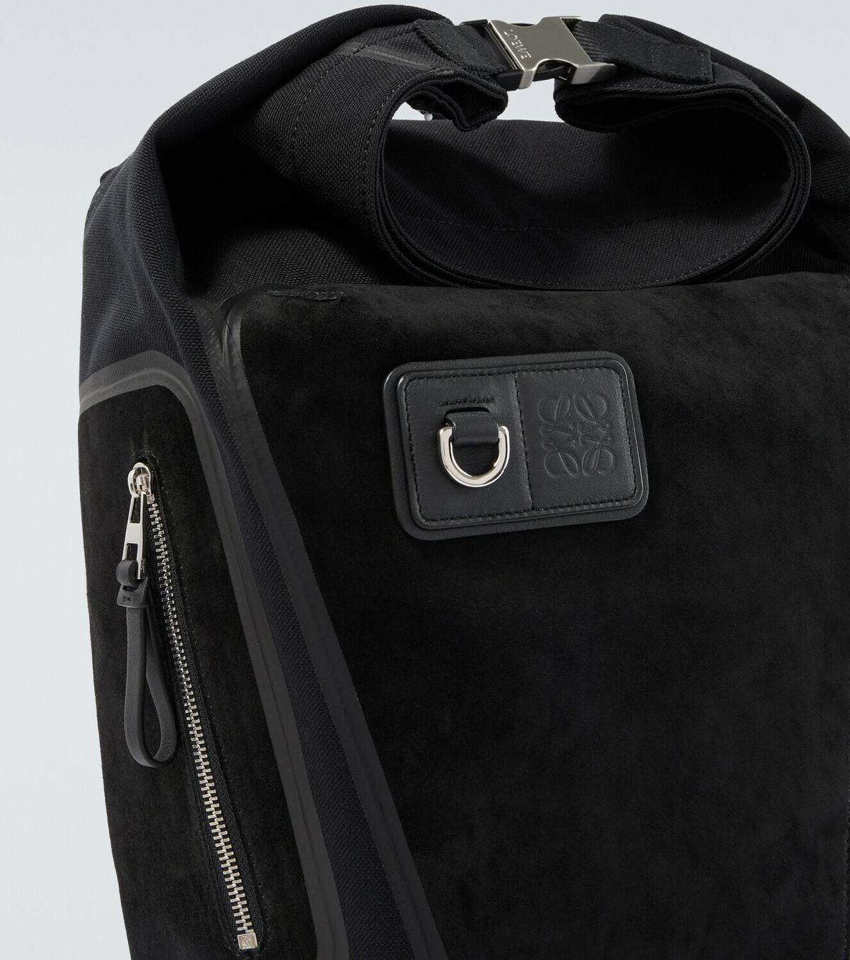 Loewe Flex canvas and suede backpack