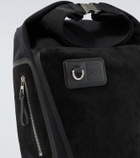 Loewe Flex canvas and suede backpack