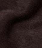 Acne Studios Fringed alpaca and wool scarf