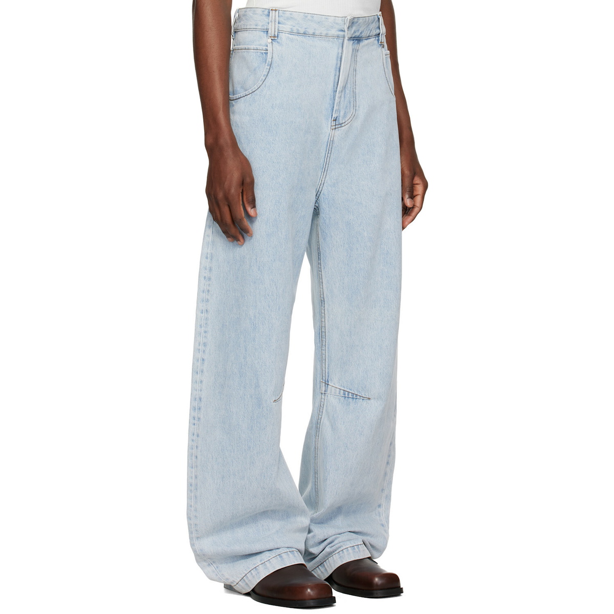 Entire Studios Blue Gem Jeans
