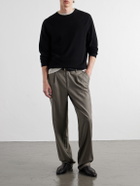 N.PEAL - Oxford Cashmere Sweater - Black