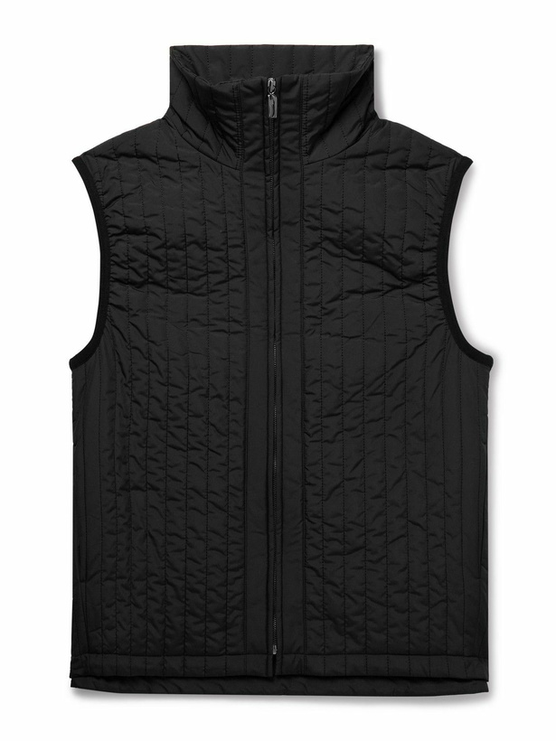 Photo: LE 17 SEPTEMBRE - Quilted Shell Gilet - Black