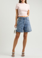 Alexanderwang.t Denim Shorts Blue