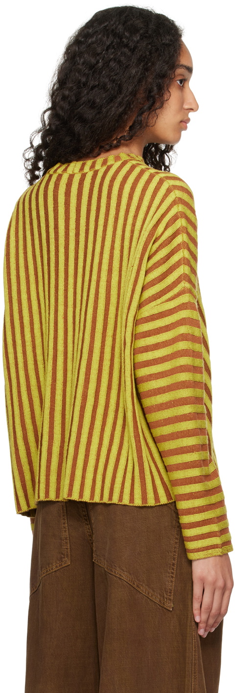 Eckhaus Latta Yellow Keyboard Sweater