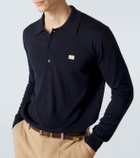 Valentino VLogo virgin wool polo sweater