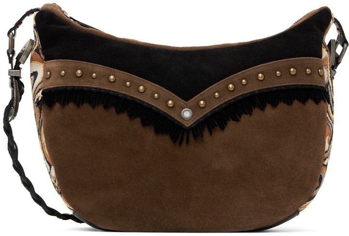 Photo: Andersson Bell Brown Suede Jacquard Crossbody Bag