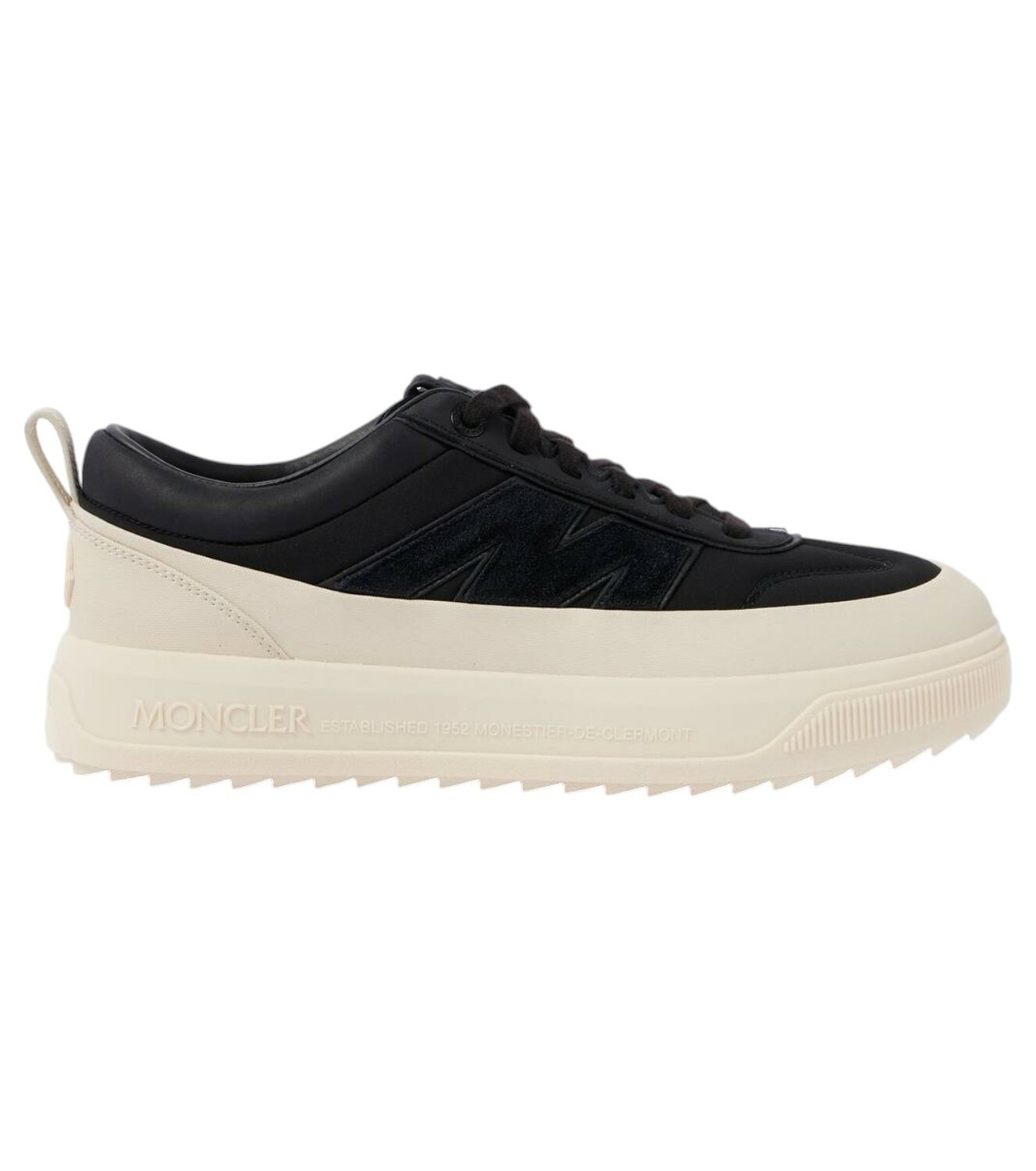 ★送料・関税込★MONCLER★Lunarove sneakers★スニーカー★ 関税込☆希少【MONCLER】LUNAROVE LOW TOP SNEAKERS/White/ロゴ
