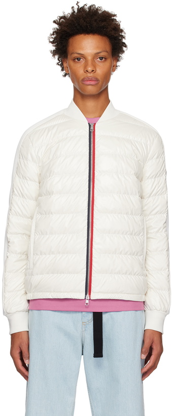 Photo: Moncler White Arroux Down Jacket