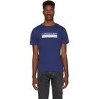 Saturdays NYC Blue Saturdays Bar Overlap T-Shirt