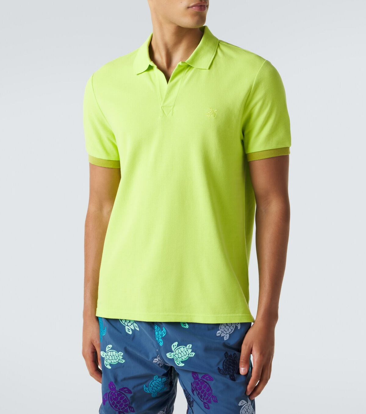 Vilebrequin Cotton piqué polo shirt