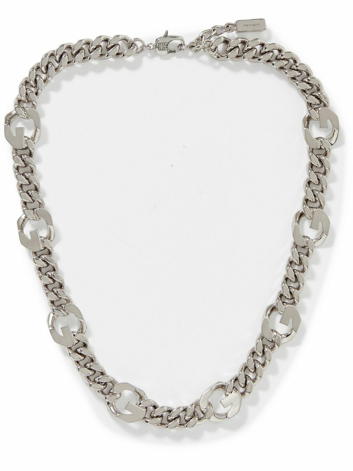 Photo: Givenchy - G Chain Silver-Tone Necklace