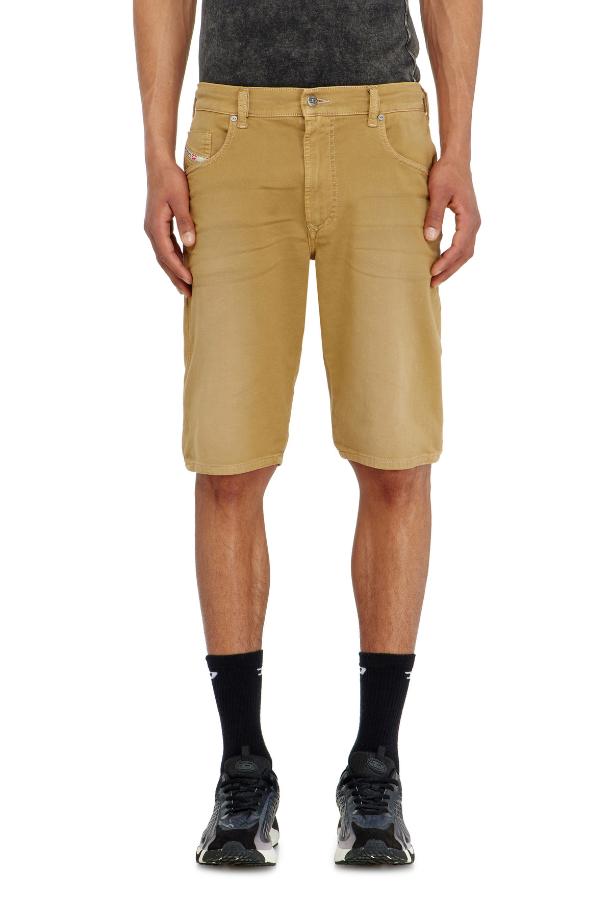 Diesel Slim shorts in coloured denim - Denim short pants - Man -