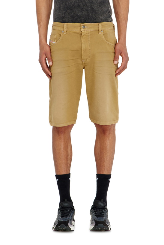 Photo: Diesel Slim shorts in coloured denim - Denim short pants - Man -