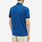 Fred Perry Men's Twin Tipped Polo Shirt - Made in England in Shaded Cobolt/Navy