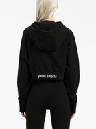 PALM ANGELS - Logo Cotton Hoodie