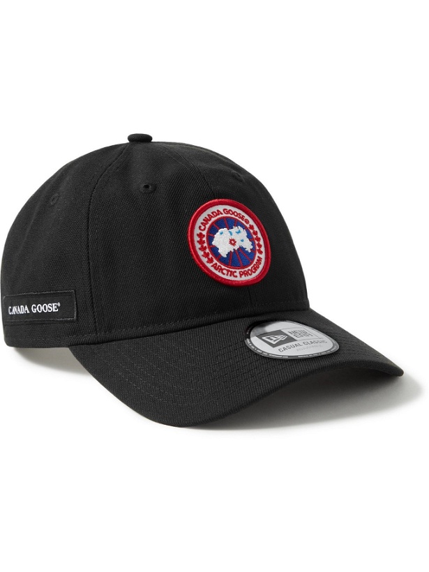 Photo: Canada Goose - New Era Logo-Appliquéd Cotton-Twill Baseball Cap