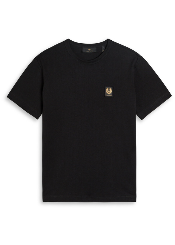 Photo: Belstaff Logo Cotton T-shirt Black