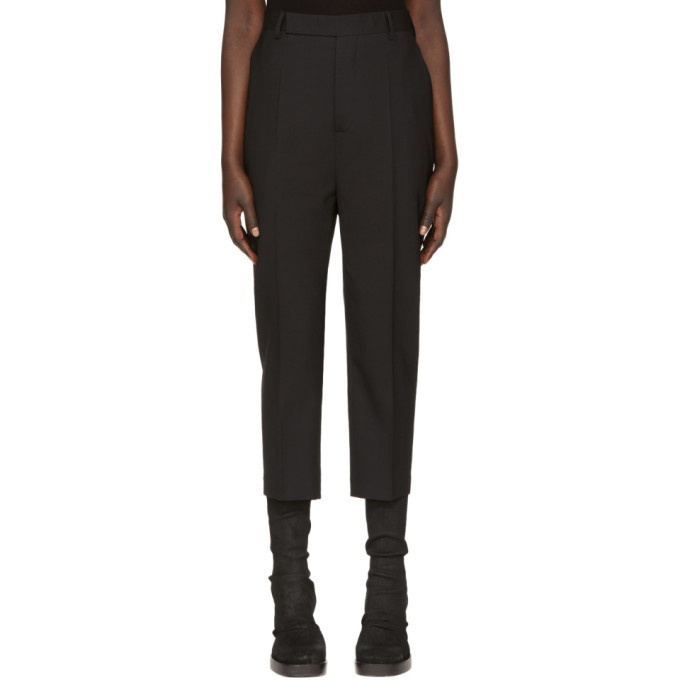 Photo: Rick Owens Black Easy Astaire Trousers