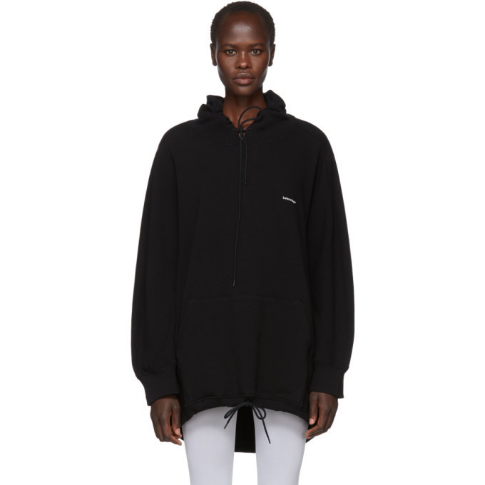 Photo: Balenciaga Black Mini Logo Hoodie