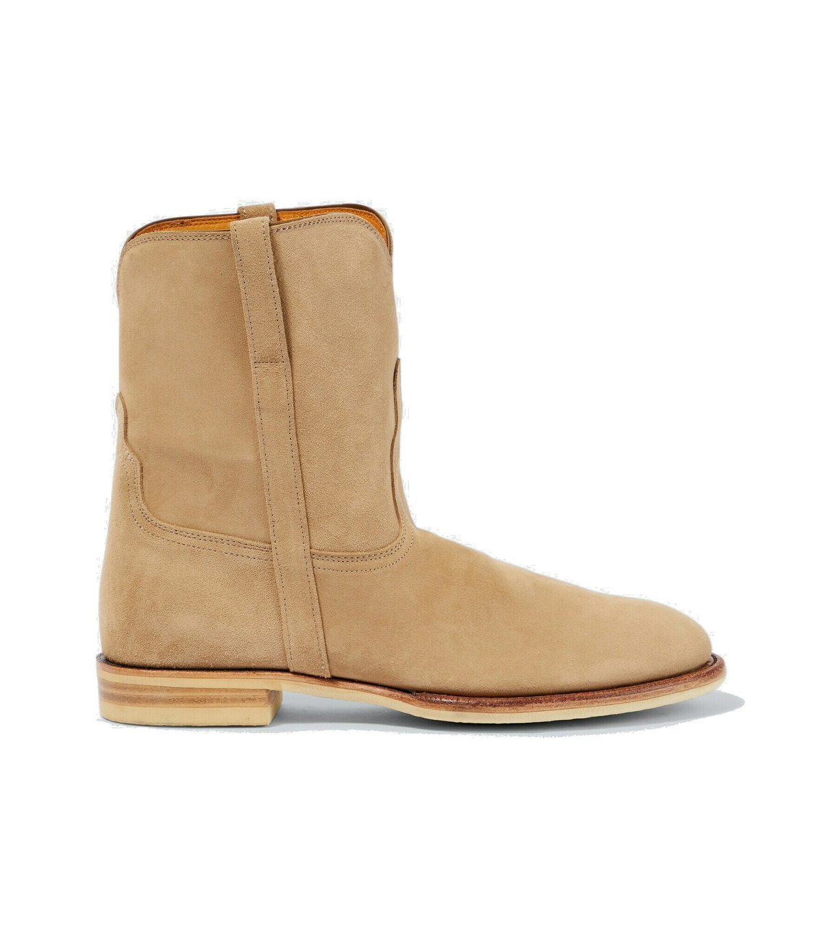 AURALEE SUEDE MOCCASIN SHORT BOOTS 黒9 美品 AURALEE SUEDE MOCCASIN SHORT BOOTS 黒9 美品