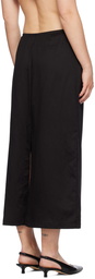 LESET Black Yoko Midi Skirt