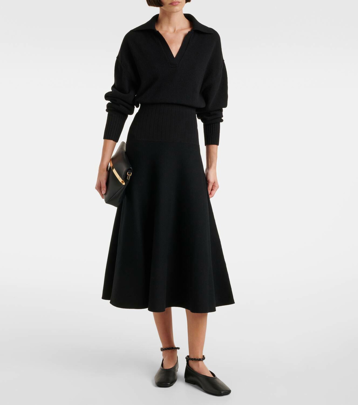 A.Emery Steele leather ballet flats