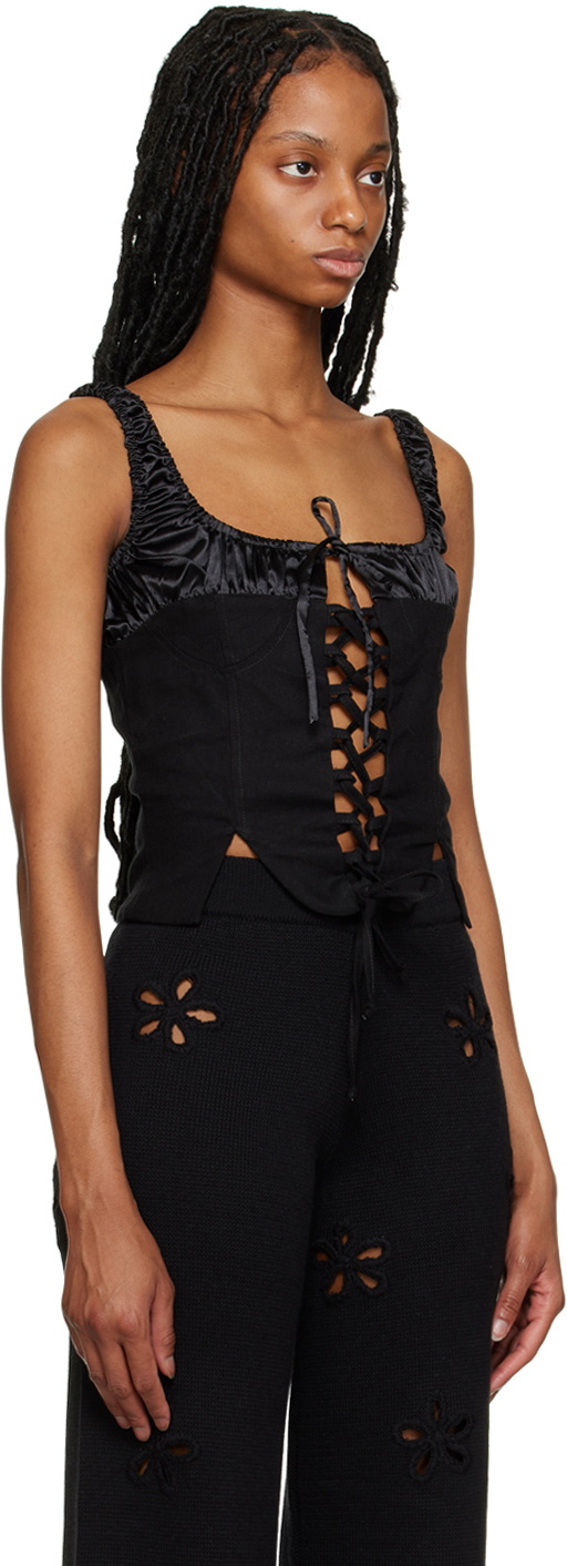 Tach Black Emma Tank Top