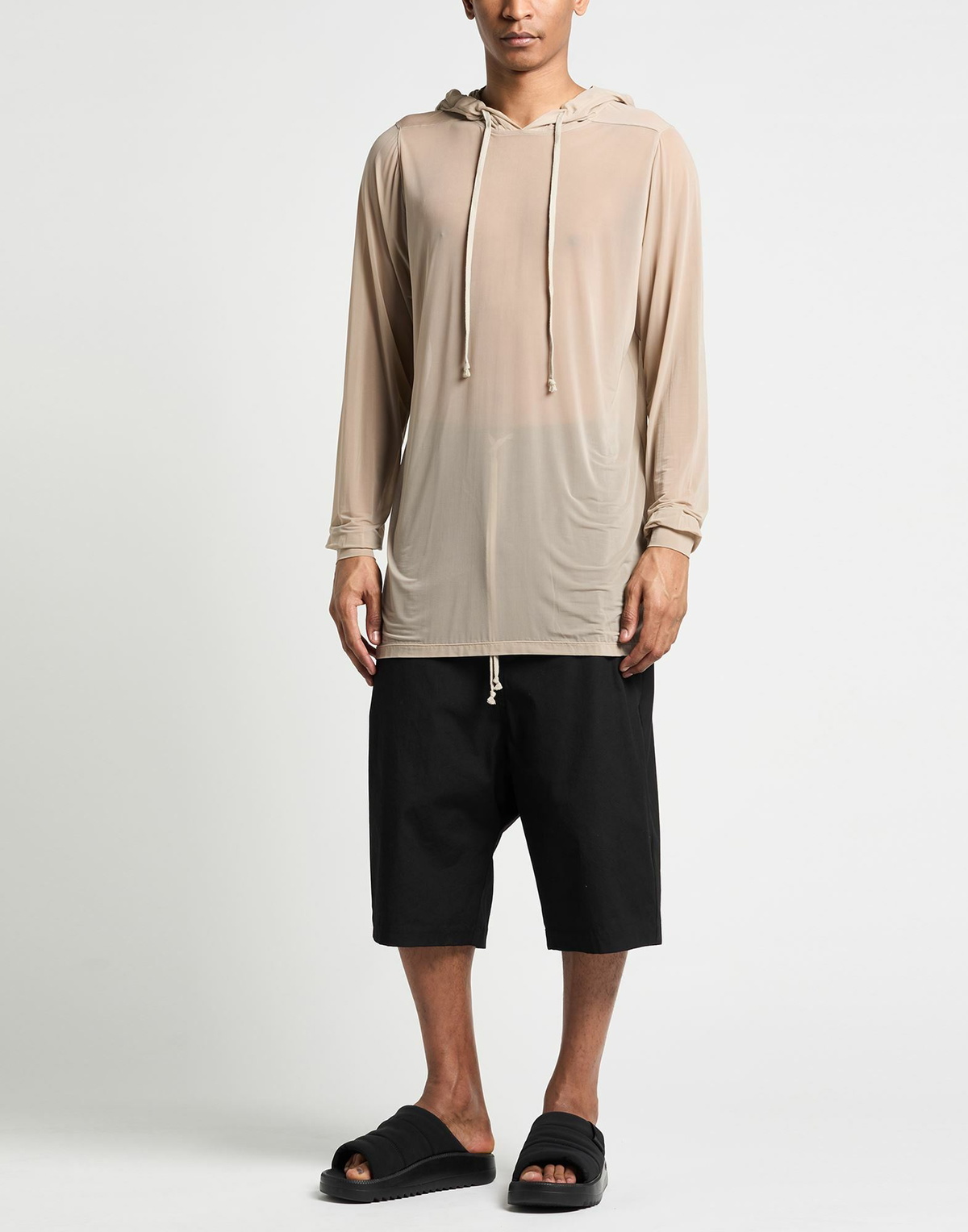 Rick Owens Mens T-shirt in Beige