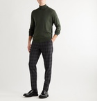 John Smedley - Cherwell Wool and Cotton-Blend Rollneck Sweater - Green