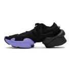 Y-3 Black and Purple Ren Sneakers