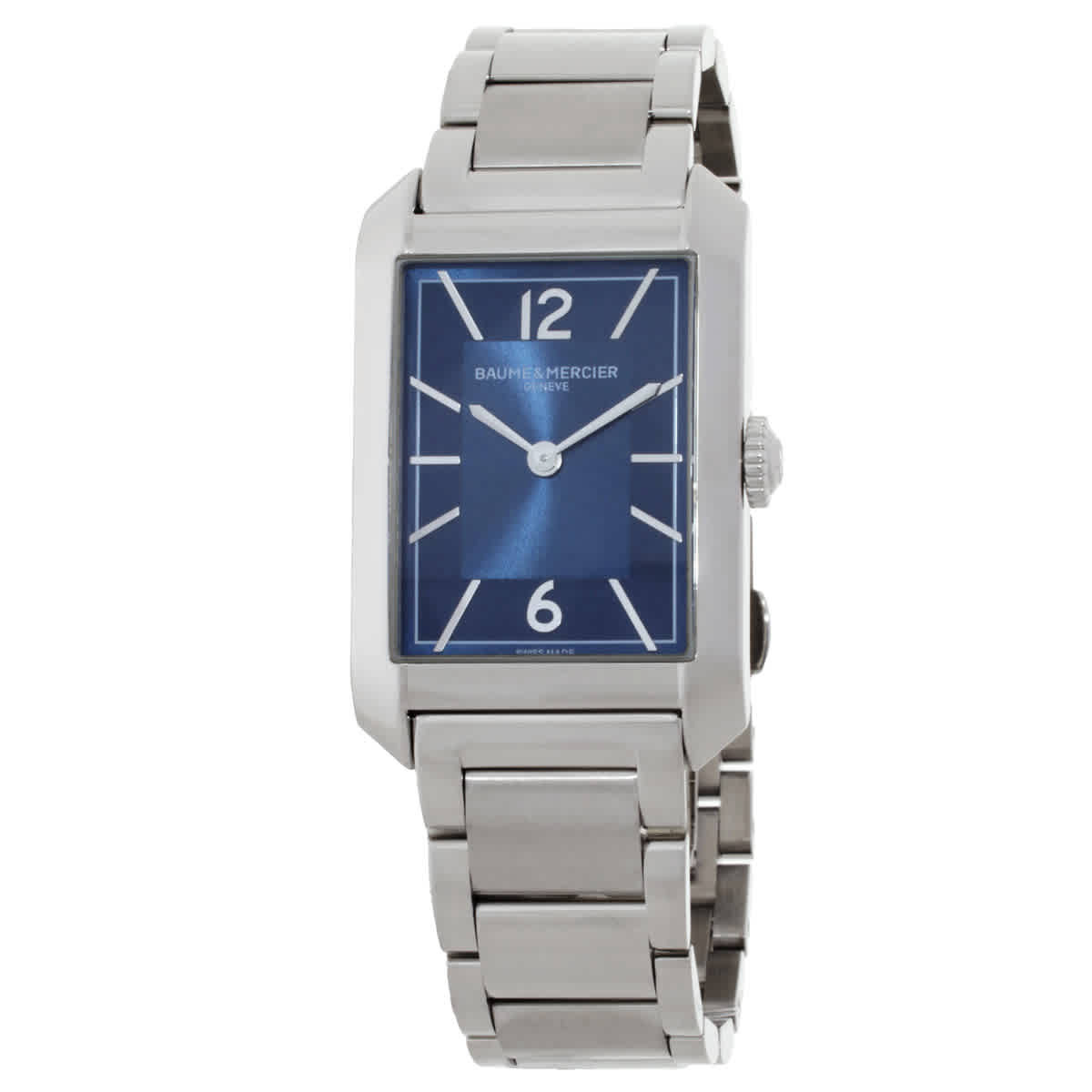 Baume et Mercier Hampton Quartz Blue Dial Mens Watch M0A10754