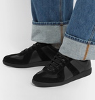 Maison Margiela - Replica Leather and Suede Sneakers - Men - Black