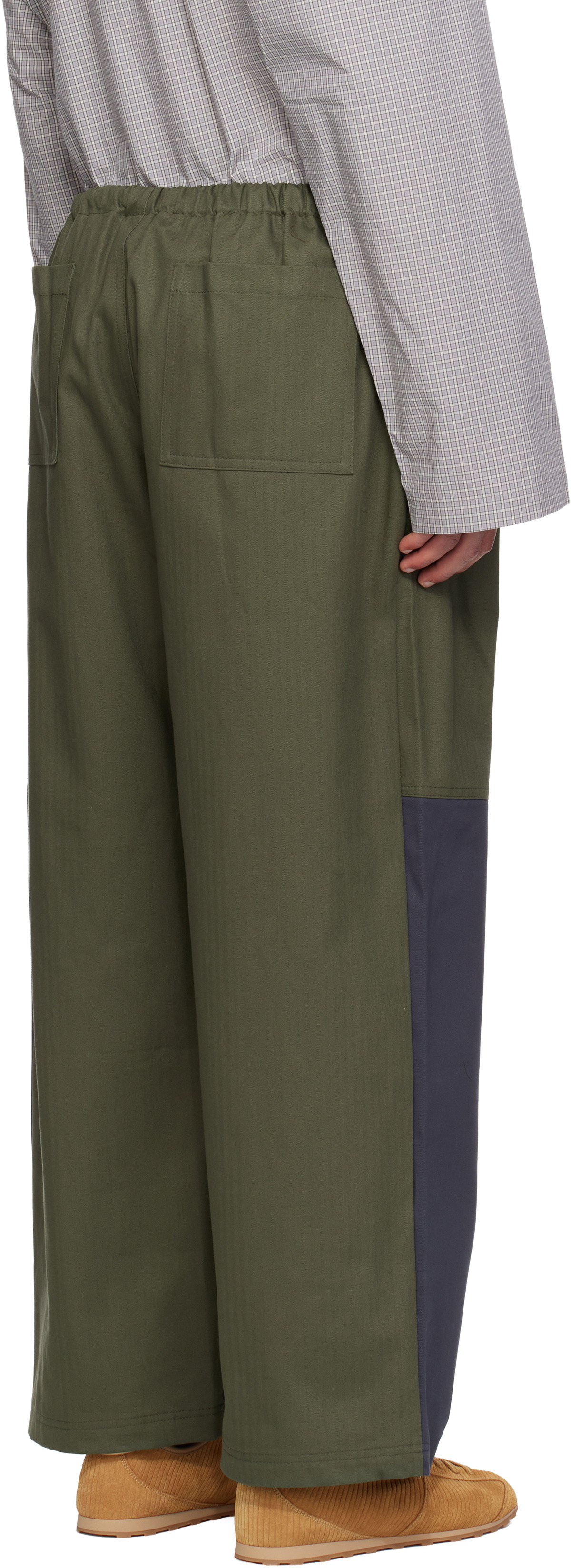 SC103 Khaki & Navy Dispatch Trousers