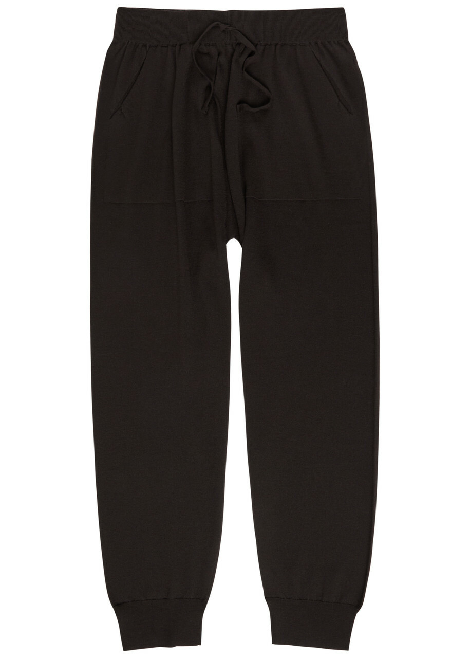John Smedley Henning Merino Wool Sweatpants Brown
