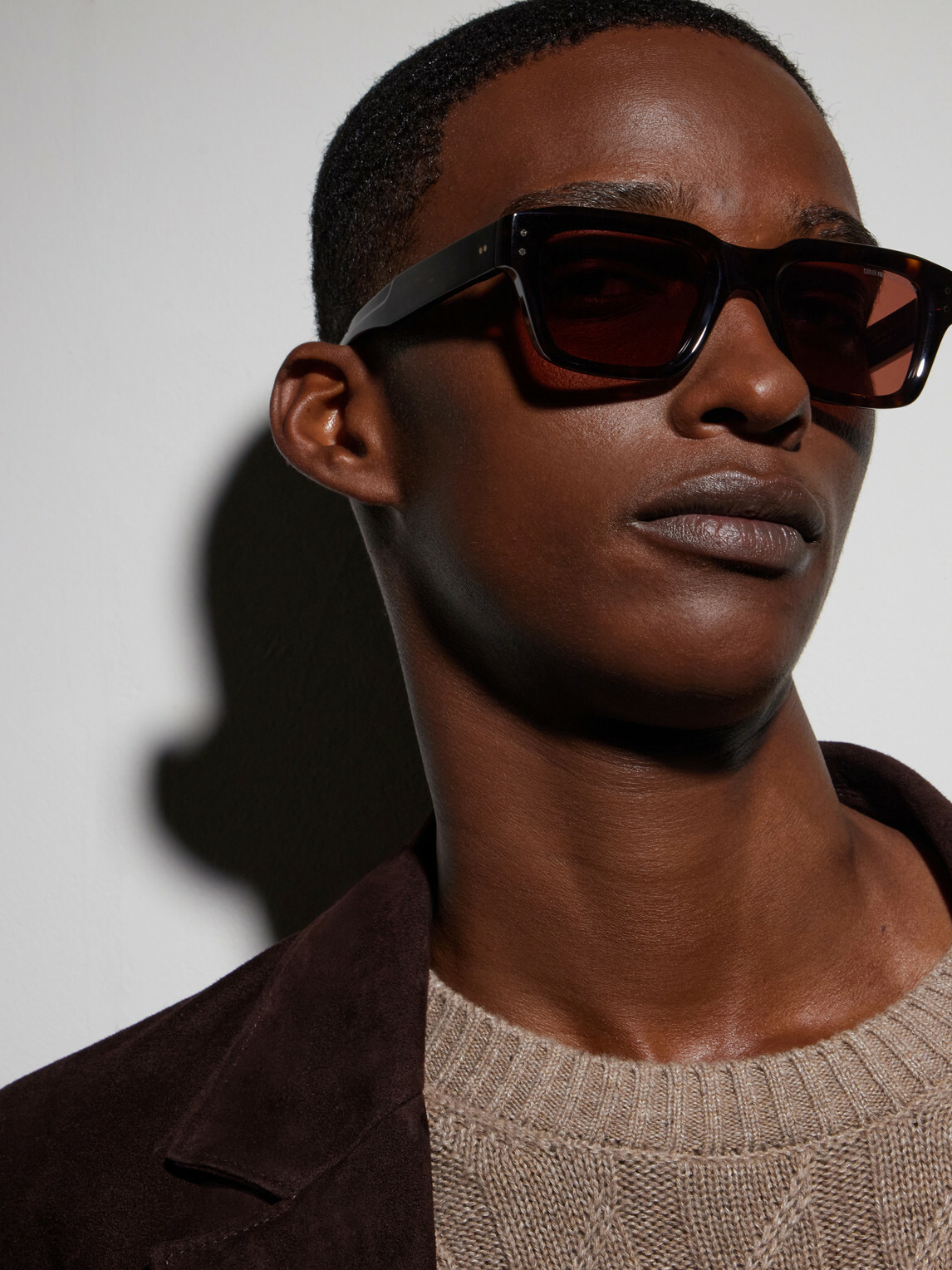 Cutler and Gross - 1432 Square-Frame Acetate Sunglasses