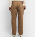 Engineered Garments - Herringbone Cotton Trousers - Sand