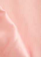 Marques' Almeida Ribbed Stretch-cotton and Taffeta top Pink