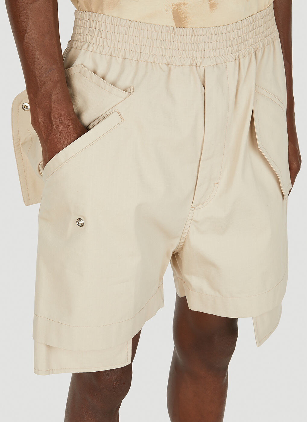 Ripstop Shorts in Beige 1017 ALYX 9SM