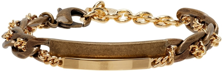 Photo: D'heygere Gold Braided Bracelet