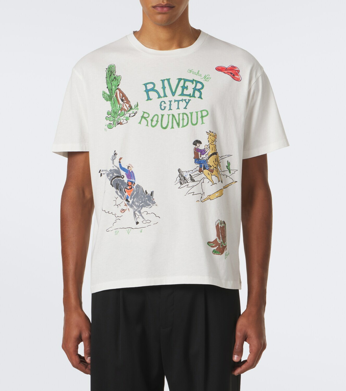 Bode Printed cotton jersey T-shirt