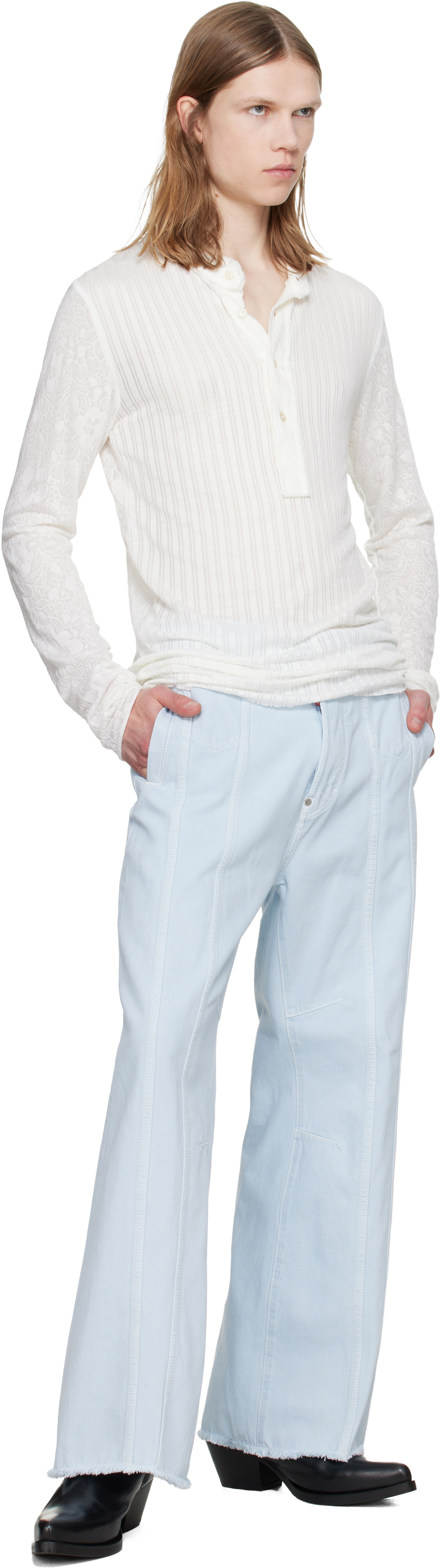 Dsquared2 Blue Powder Wash Eros Jeans