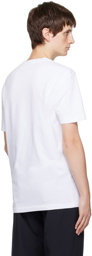 Moncler White Cotton T-Shirt