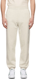 Sporty & Rich Grey & Beige 'Athletic Club' Lounge Pants