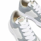 Maison MIHARA YASUHIRO Men's Wayne Low Original Sole Leather Sneakers in Grey/White